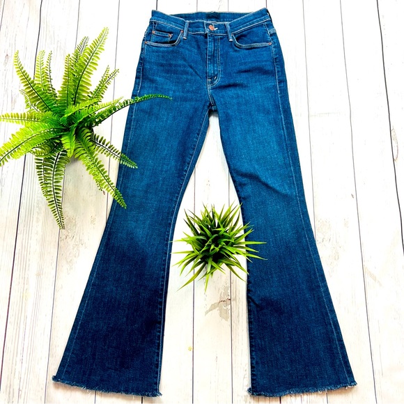 MOTHER Denim - MOTHER The Weekend Fray One Fell Sweep Wash Jeans Size 26